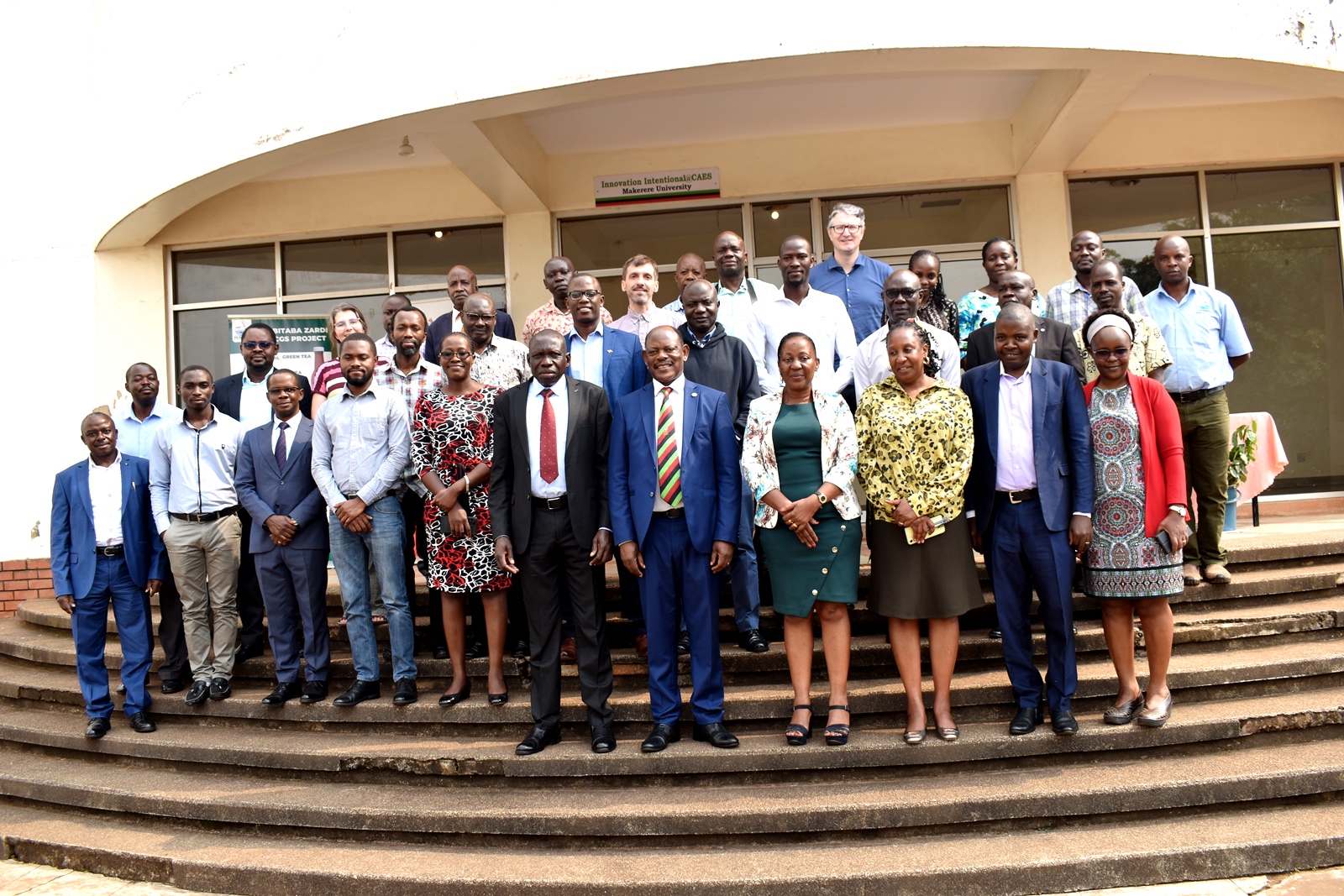 Members during the launch of the project
